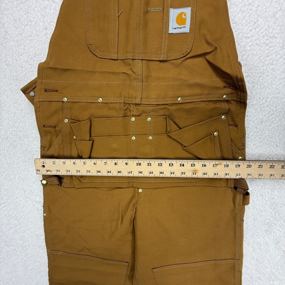 Carhartt Double Knee Carpenter Bib Overalls Nail Apro… - Gem